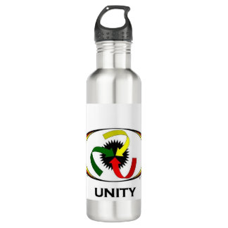 Botella de agua potable de acero inoxidable Unity