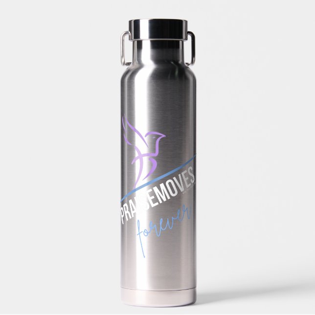 Botella de agua PraiseMoves (Delantero)