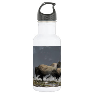 Botella De Agua Precipitación del bisonte