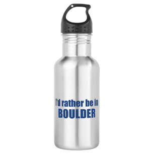 Botella De Agua Preferiría Estar En Boulder Colorado