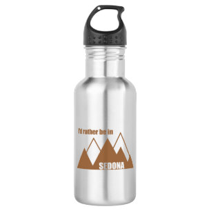 Botella De Agua Preferiría Estar En La Montaña Sedona