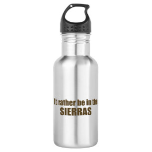Botella De Agua Preferiría Estar En Las Sierras