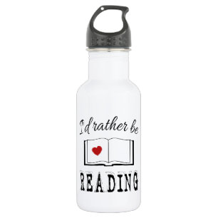 Botella De Agua Prefiero estar leyendo