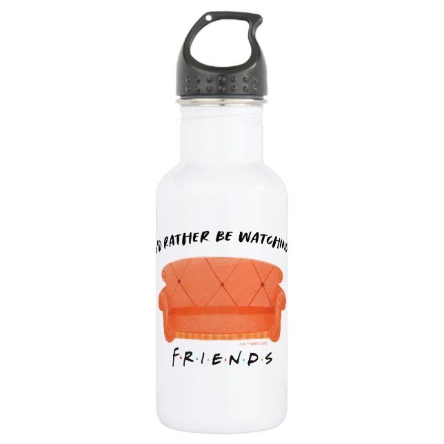 Botella De Agua Prefiero estar viendo FRIENDS™ (Anverso)