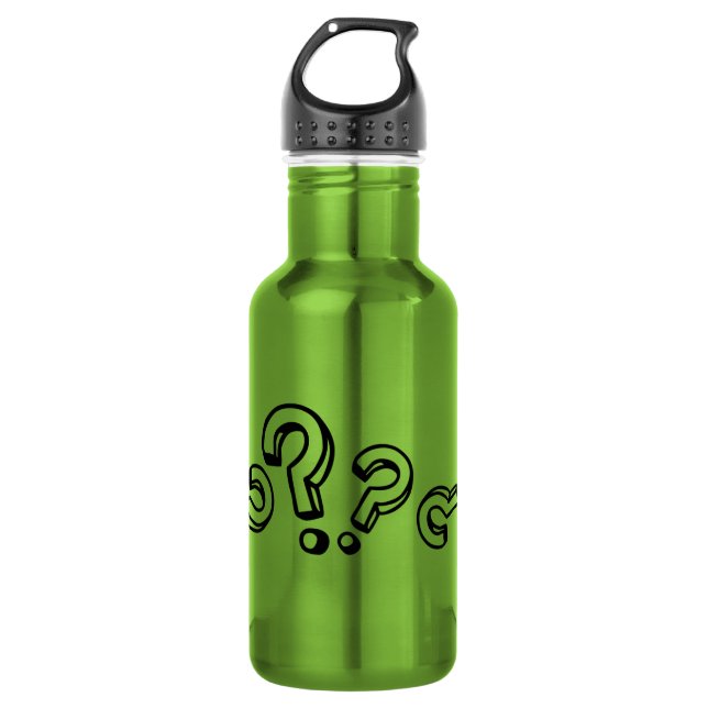 Botella De Agua Preguntas (Anverso)