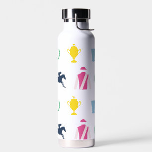 Botella De Agua Preppy Derby Fiesta Icons