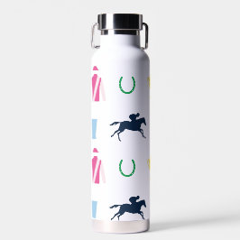 Botella De Agua Preppy Derby Fiesta Icons