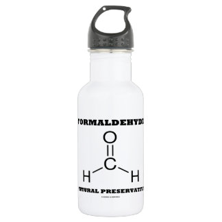 Botella De Agua Preservativo natural del formaldehído (molécula)
