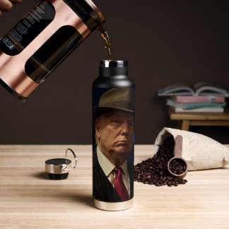 Botella De Agua Presidente estadounidense Donald Trump Padrino