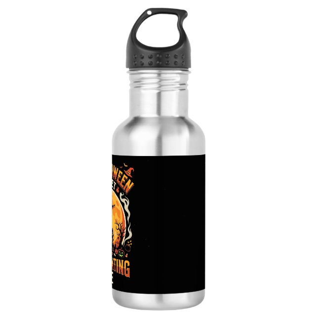 Botella De Agua Presupuesto de Terror de Halloween (Anverso)