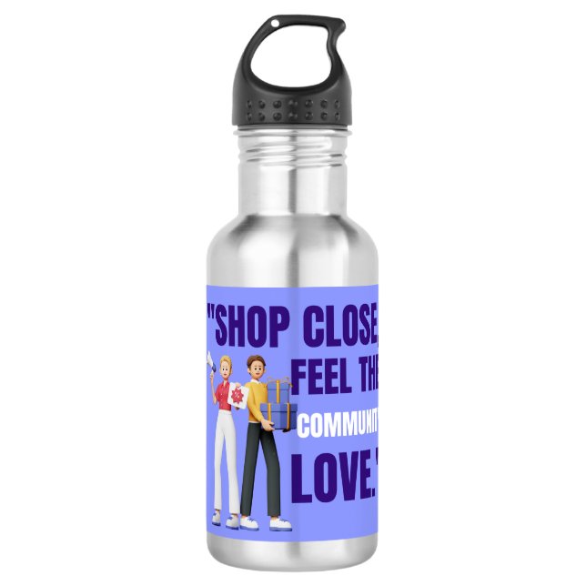 Botella De Agua presupuesto local de compra (Anverso)