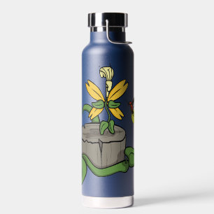 Botella De Agua Primavera saluda el verano