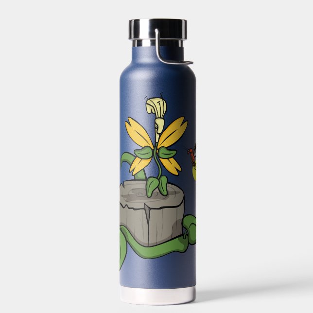 Botella De Agua Primavera saluda el verano (Izquierdo)