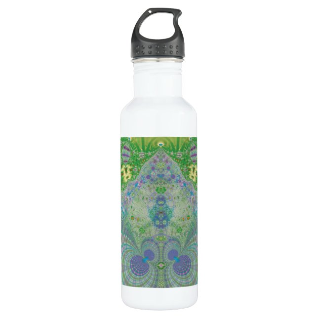 Botella De Agua Primavera Verde (Anverso)