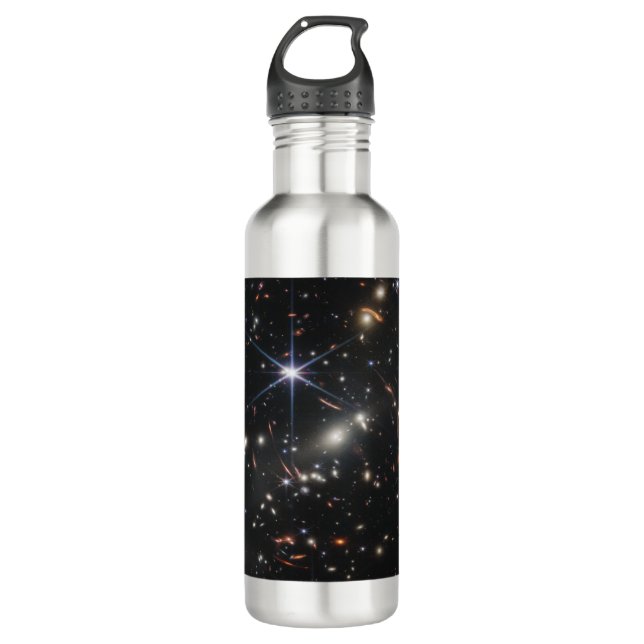Botella De Agua Primer campo profundo del universo de James webb (Anverso)