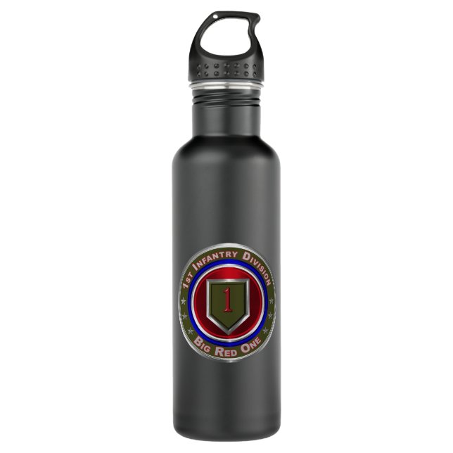Botella De Agua Primera División de Infantería "Big Red One" (Anverso)