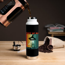 BOTELLA DE AGUA PRIMERO DE TODO SOY UN DELICIOSO PAYASO FANTASMA M