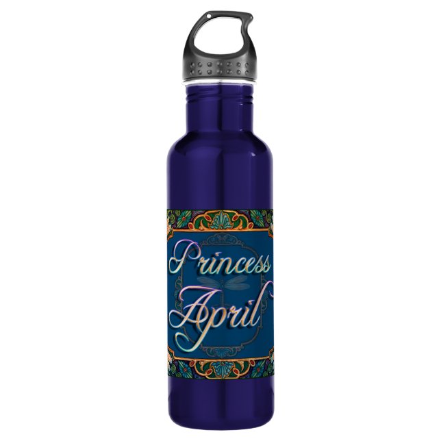 Botella De Agua Princess April (Anverso)