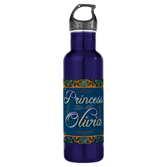 Botella De Agua Princess Olivia (Anverso)