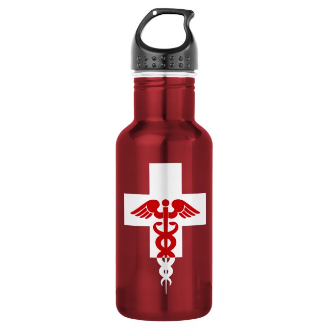 Botella De Agua Profesional médico personalizado (Anverso)