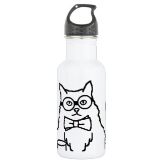 Botella De Agua Profesor Cat