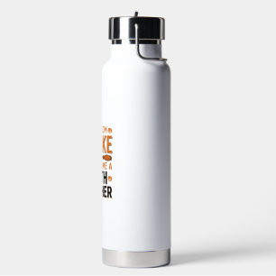 Botella De Agua Profesor de Matemáticas Divertido Diseño de Escoba