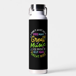 Botella De Agua Profesor de Música - Ayuda a los Niños a Hacer Mús