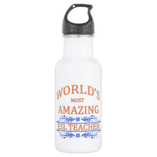 Botella De Agua Profesor del ESL