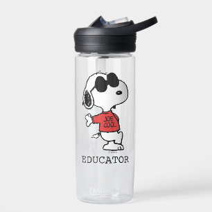 Botella De Agua Profesor "Joe Guay" Snoopy