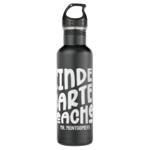 Profesora de guardería | Tipografía simple