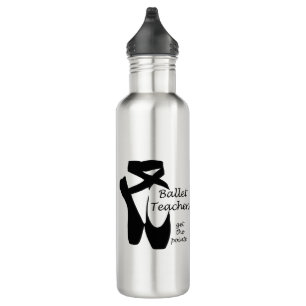Botella De Agua Profesores de ballet Ballerina Pointe Dance