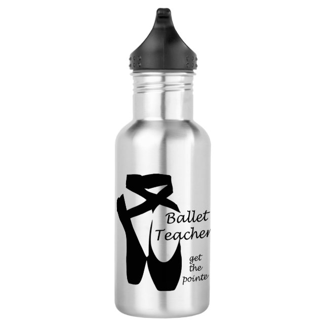 Botella De Agua Profesores de ballet Ballerina Pointe Dance (Derecha)
