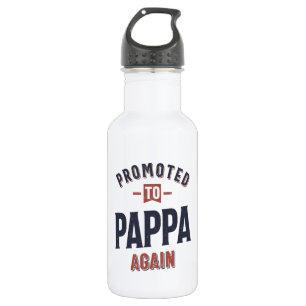 Botella De Agua Promovido De Nuevo A Pappa Abuelo padre