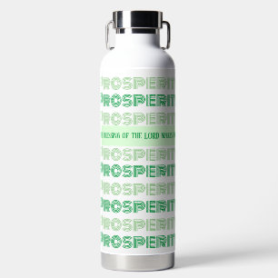 Botella De Agua Prosperidad Biblia versus proverbios