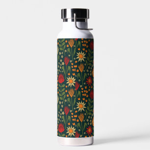 Botella De Agua Protea Bloque floral Imprimir oscilaciones de Mill