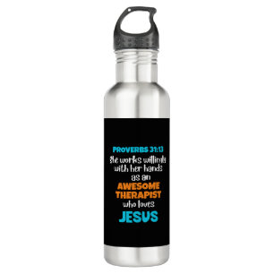 Botella De Agua Proverbios TERAPISTAS CONSCIENTES 31