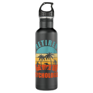 Botella De Agua  Psicóloga jubilada, psicología divertida, descans