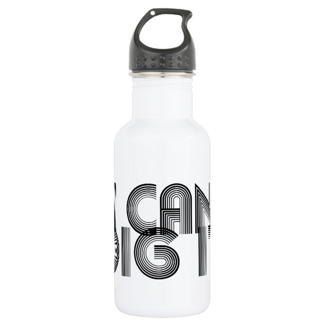 Botella De Agua Puedo Escarbar (Anverso)