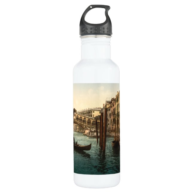 Botella De Agua Puente I, Venecia, Italia de Rialto (Anverso)