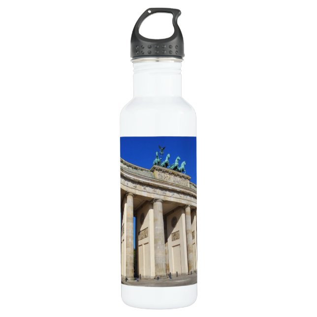 Botella De Agua Puerta de Brandenburgo, Berlín, Alemania (Anverso)