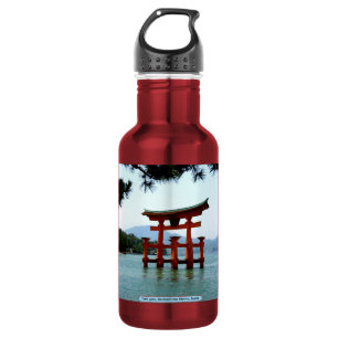 Botella De Agua Puerta Torii, Santuario Itsukushima, Japón