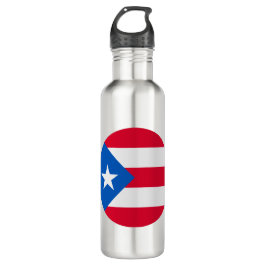 Botella De Agua Puerto Rico Flag