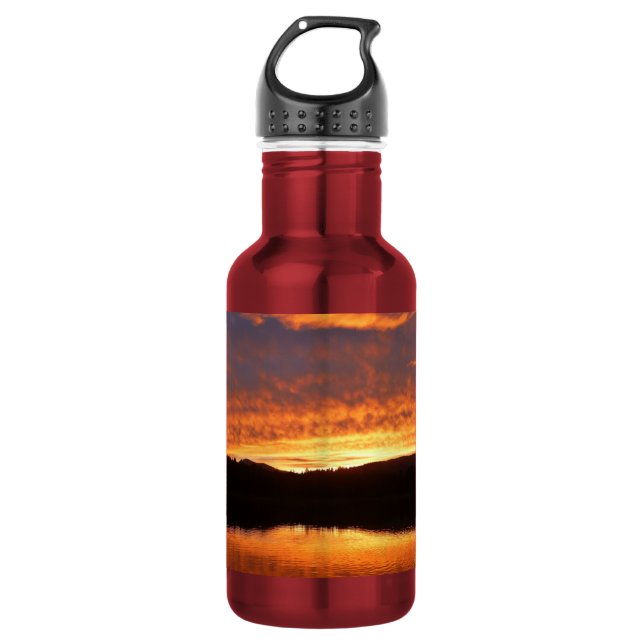 Botella De Agua Puesta de sol (Anverso)