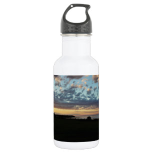 Botella De Agua Puesta del sol en el parque provincial de la isla