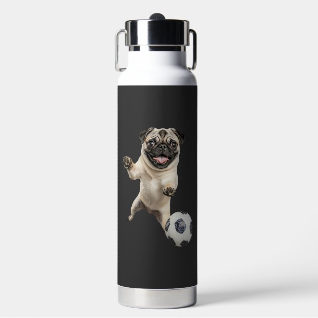 Botella De Agua Pug   (Frente)