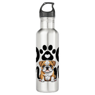 Botella De Agua Pug Puppy Dog Mom Dog Lover