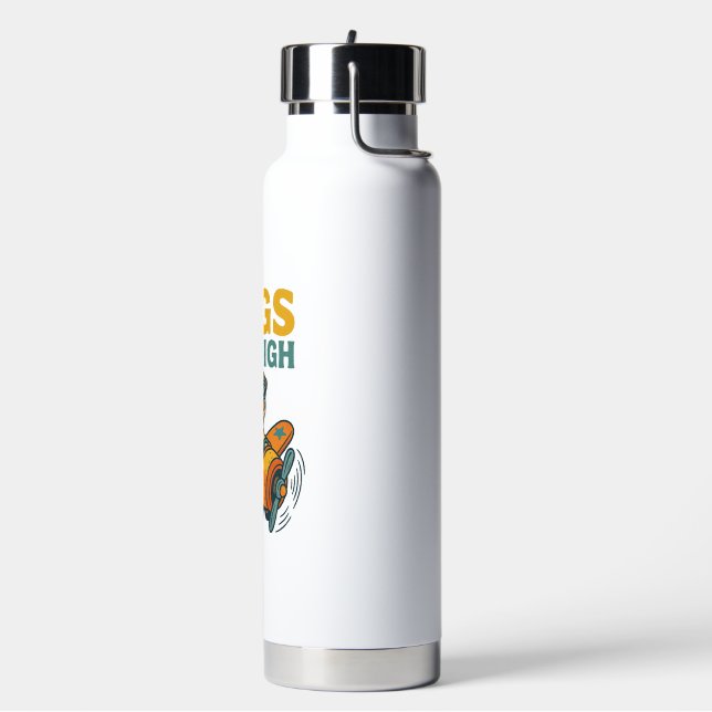 Botella De Agua Pugs Vuelan Alto (Izquierda)