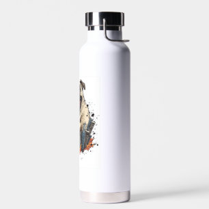 Botella De Agua Pugzilla Ataca � Perro Monstruo Divertido