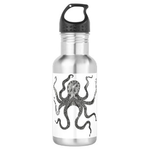 Botella De Agua Pulpo