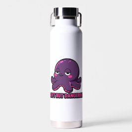 Botella De Agua Pulpo Divertido Soñoliento